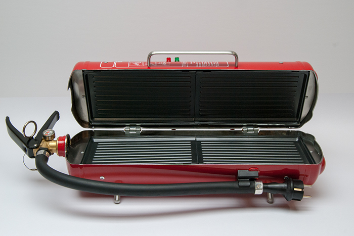 Der Feuerlöscher-Kontaktgrill Companio